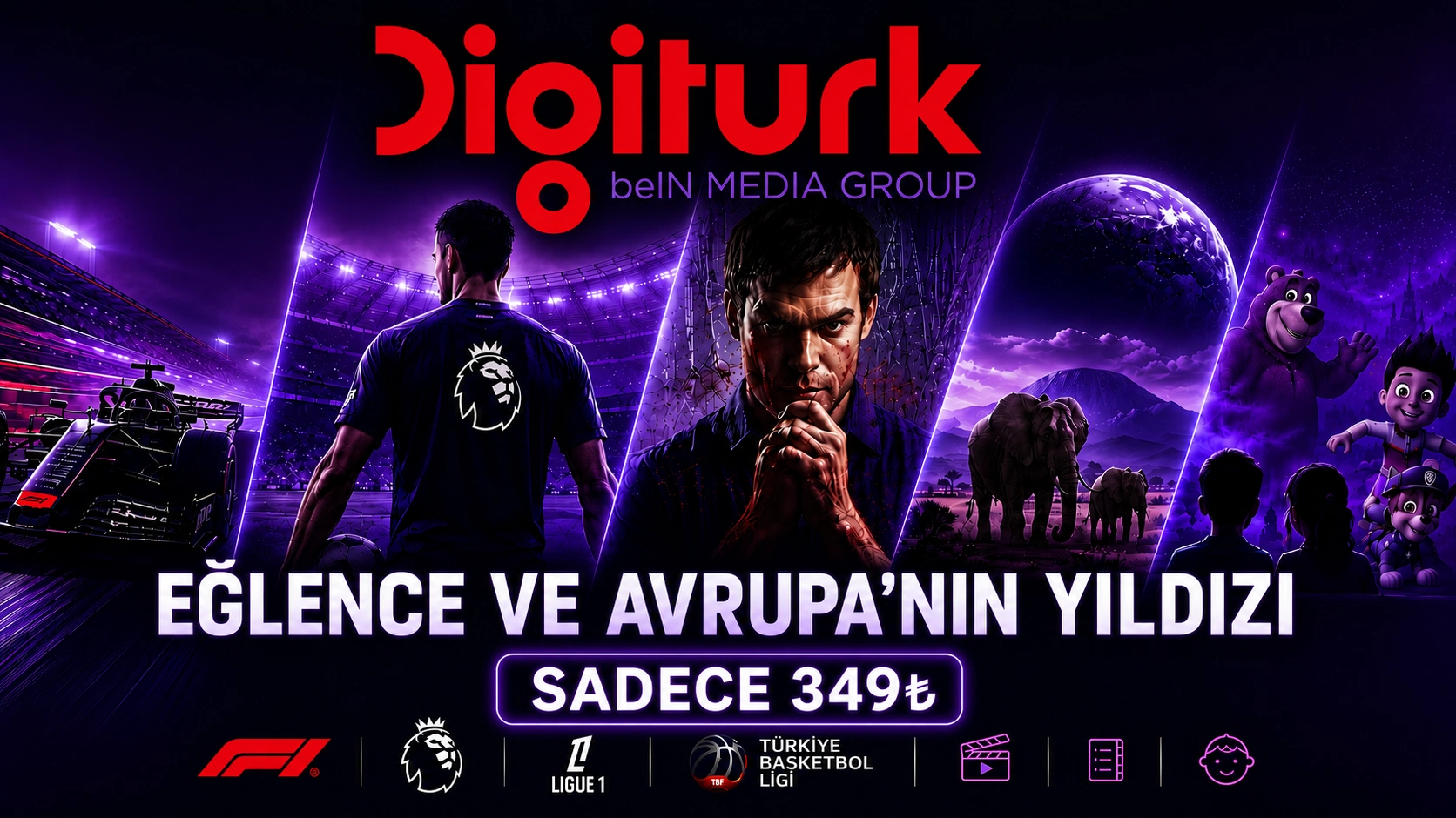 Digiturk Eğlencenin ve Avrupanın Yıldızı Paketi