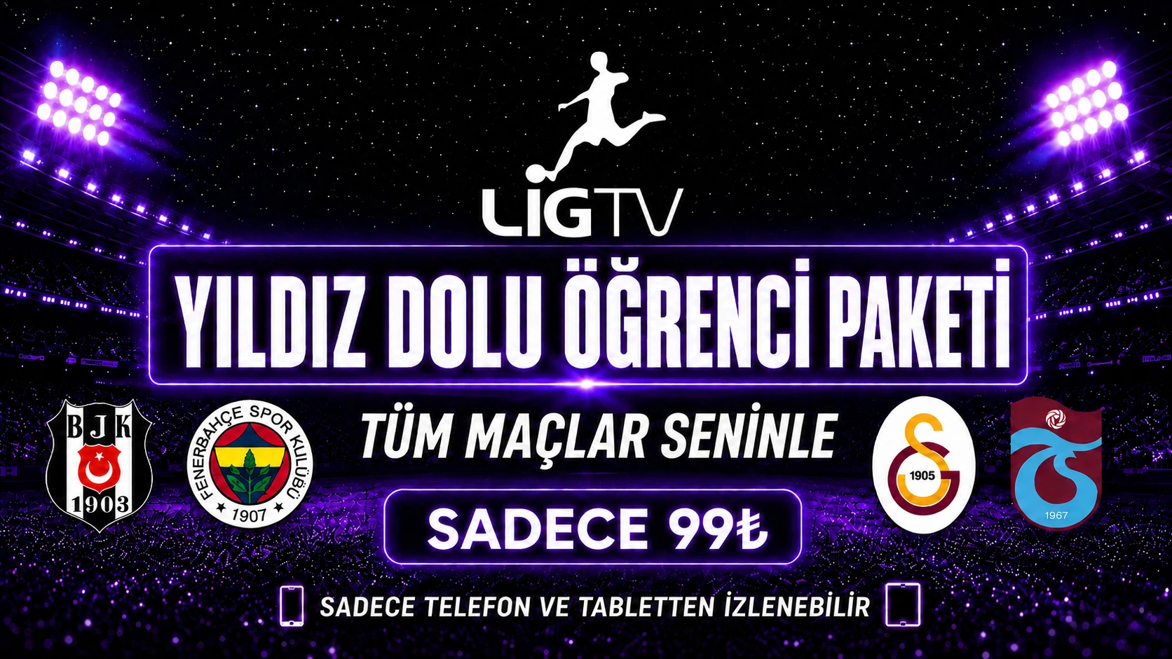 Lig TV Öğrenci Paketi