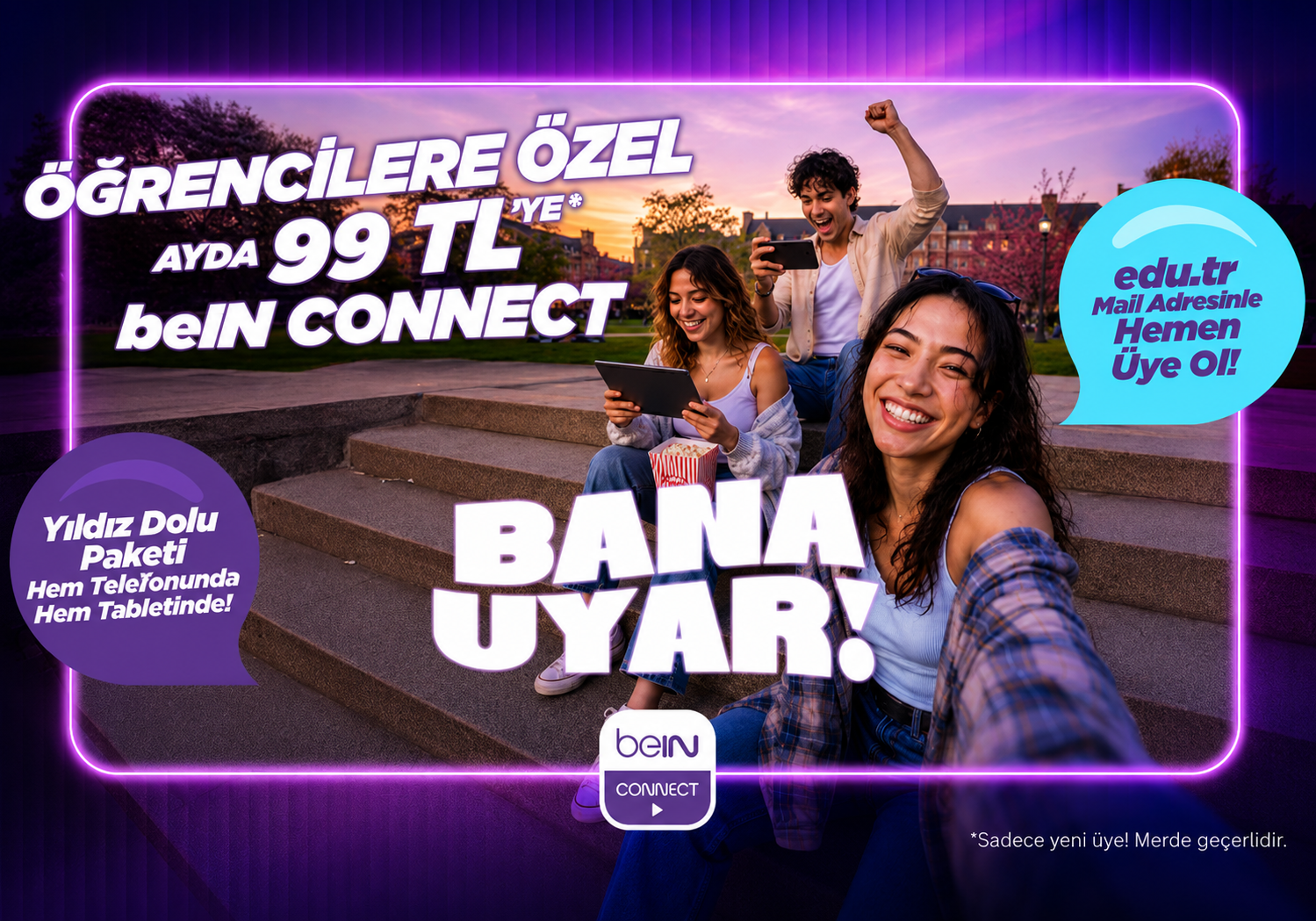 Digiturk öğrenci paketi kampanyası